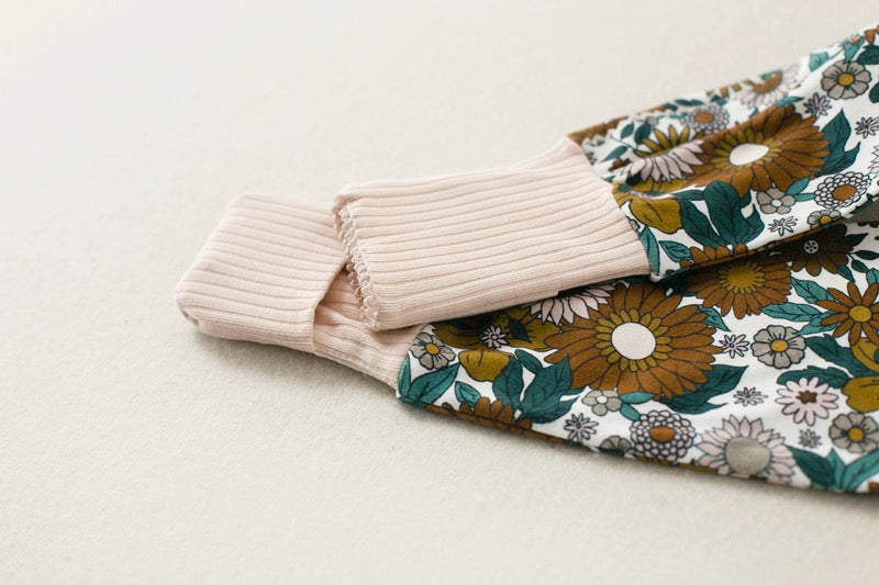Sunlit Bloom Frilly Jumpsuit