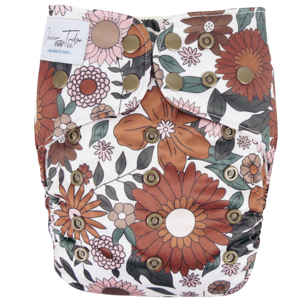 Sunlit Bloom AIO Night Nappy