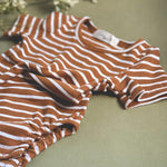 *Clearance Sale* Brown Stripe Bodysuits