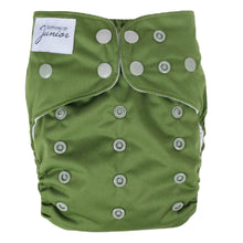  Olive Junior Flex Cloth Nappy - Junior Tribe Co