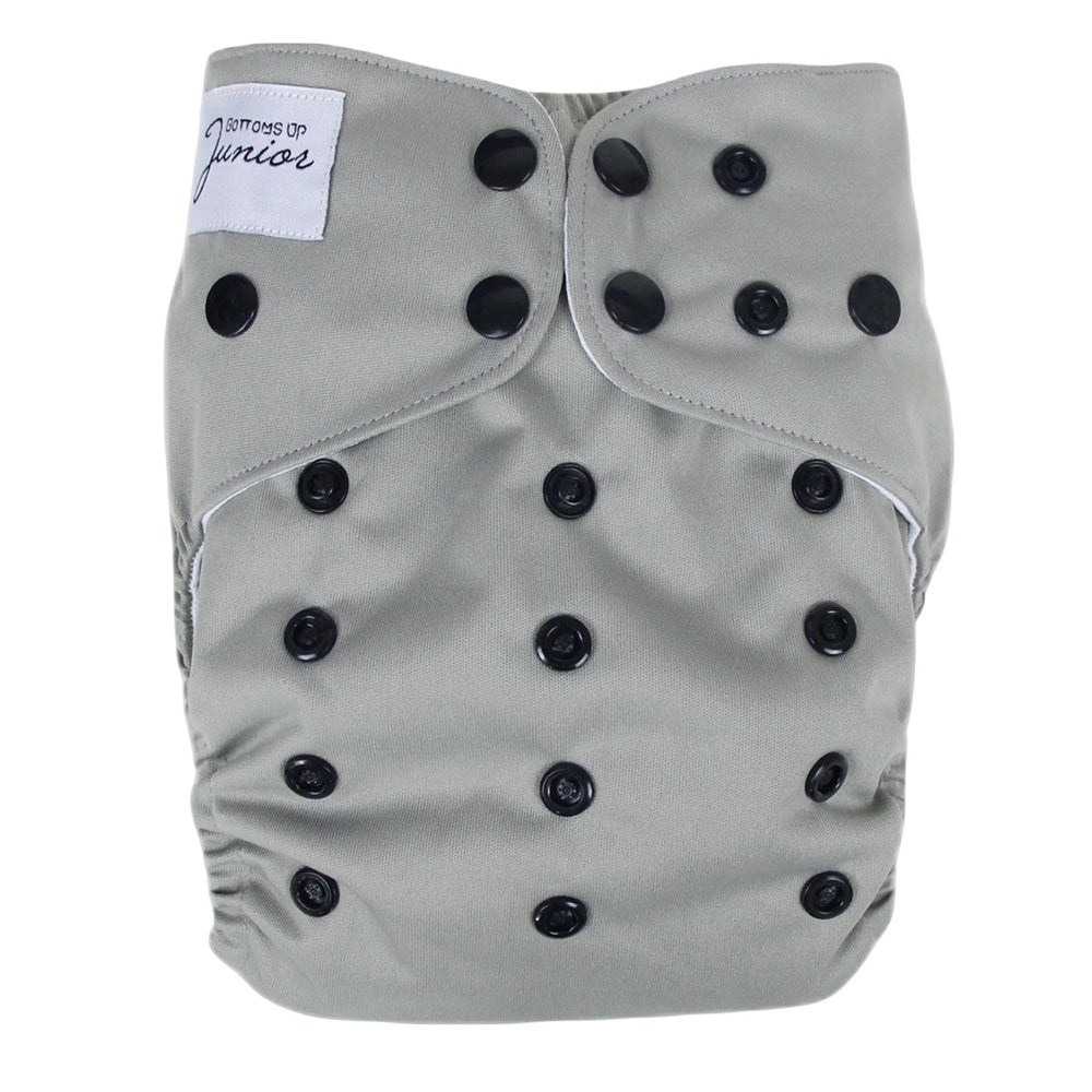 Grey Junior Flex Cloth Nappy - Junior Tribe Co
