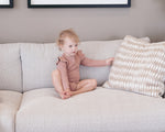 Mauve Frilly Long Sleeve Bodysuit
