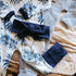Indigo Topknot Headband