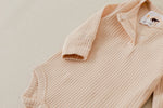 Beige Long Sleeve Bodysuit