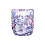 Purple Rain Newborn Nappy