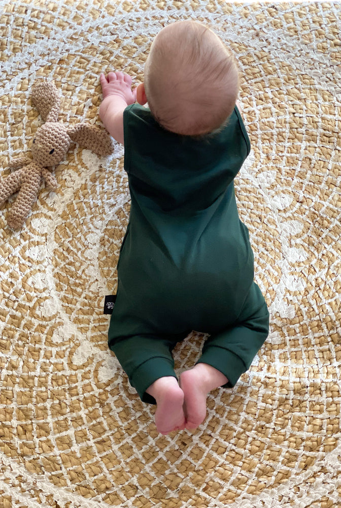 Harem Romper Short (crotch snaps) - Junior Tribe Co